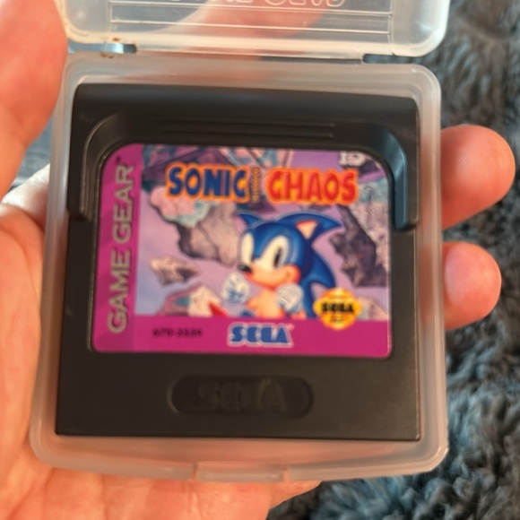 Game Gear Games Bundle w/Sonic+Sonic Chaos - Picture 1 of 3